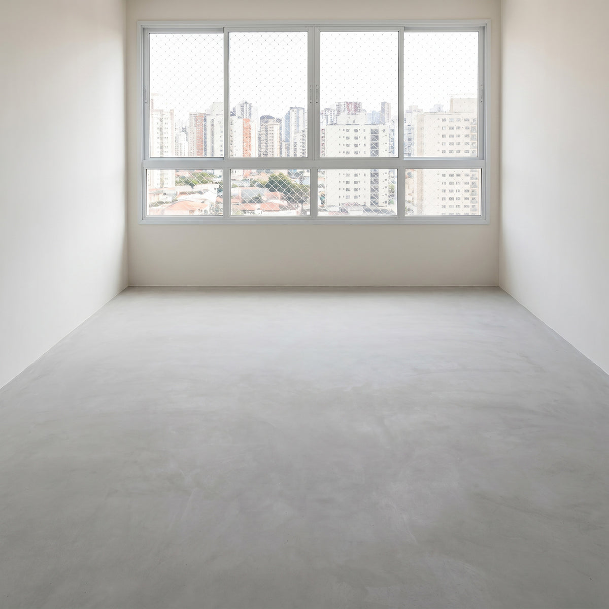 Ambiente antes da instalação do piso vinílico Ecokap