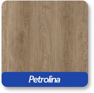 Piso vinílico Kapazi residencial em régua, cor Petrolina