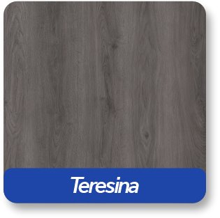 Piso vinílico Kapazi residencial em régua, cor Teresina