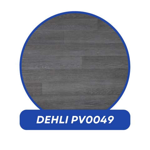 Piso vinílico em manta Kapazi 0,5 mm e 0,7 mm, modelo Déli PV0049