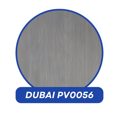 Piso vinílico em manta Kapazi 0,5 mm e 0,7 mm, modelo Dubai PV0056