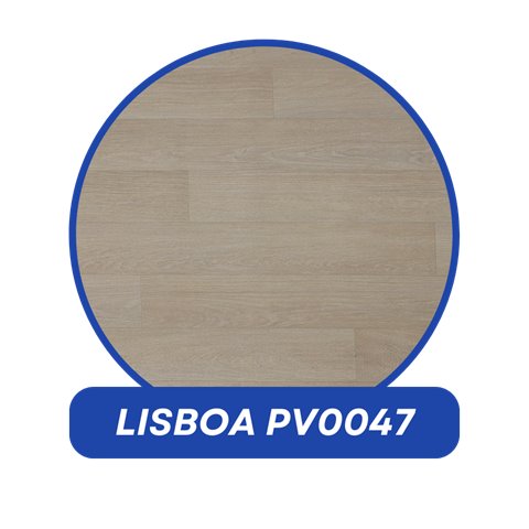 Piso vinílico em manta Kapazi 0,5 mm e 0,7 mm, modelo Lisboa PV0047