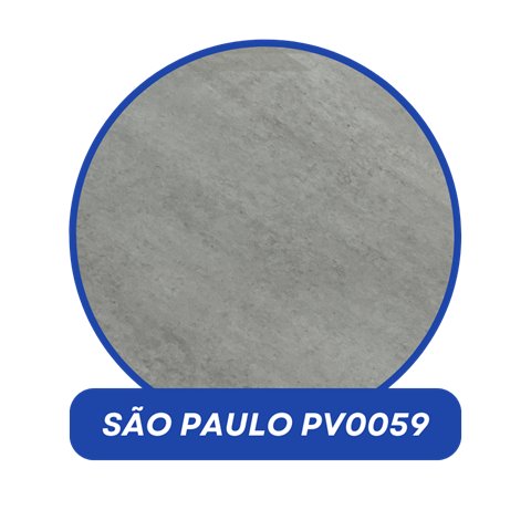 Piso vinílico em manta Kapazi 0,5 mm e 0,7 mm, modelo São Paulo PV0059