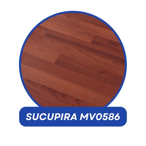 Piso vinílico em manta Kapazi 1,5 mm, modelo Sucupira MV0586