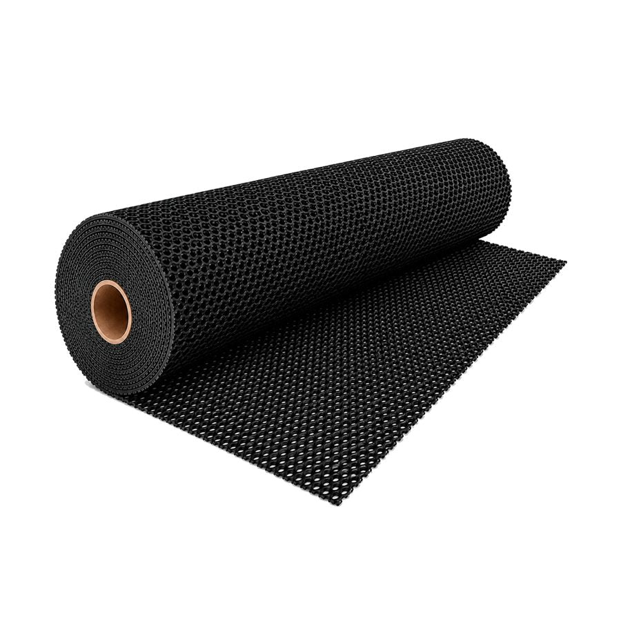 Piso Antiderrapante W-Kap 4 mm Preto, piso antiderrapante em rolo Kapazi, 1,2 m × 10 m, para revenda