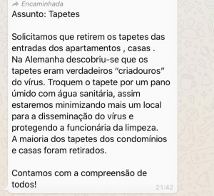 Qual é a forma correta de proteger sua casa do COVID-19?